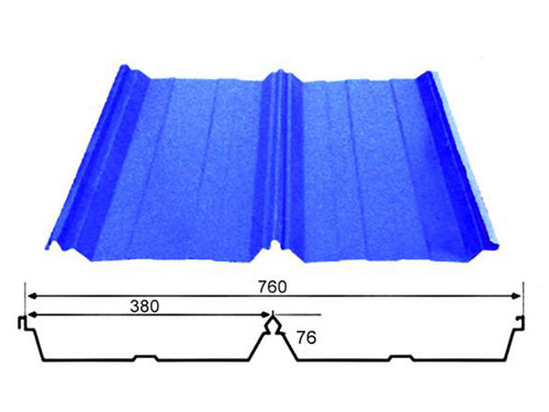 角驰760型屋面压型瓦